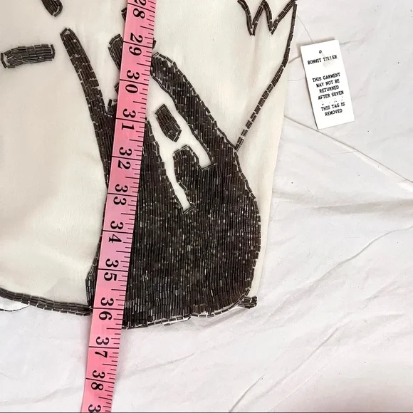 Creative Creations Bonwit Teller silk beaded slip dress - Picture 12 of 16